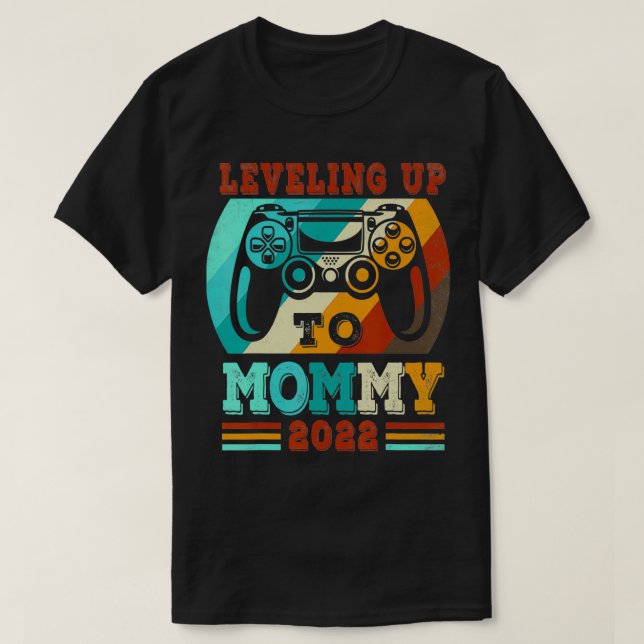 Bis zum Mommy EST 2022 Video Game Player T-Shirt (Design vorne)