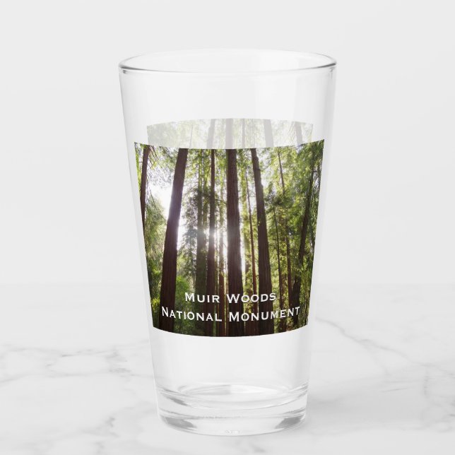 Bis zum Redwoods am Morgen Glas (Vorderseite)