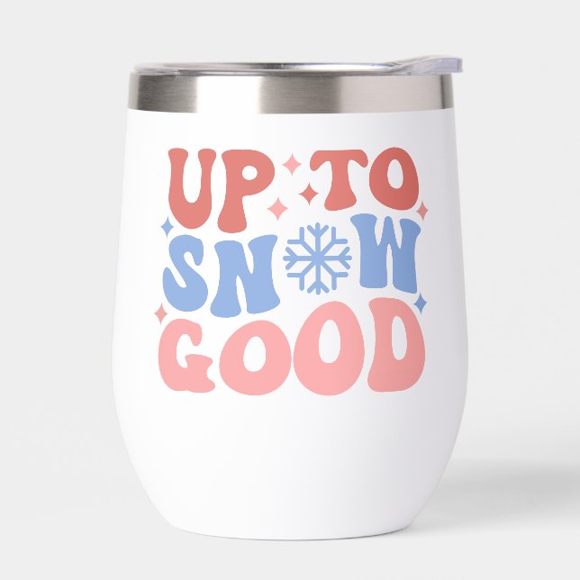 Bis zum Schnee gut - Spaß Winter Design (Links)