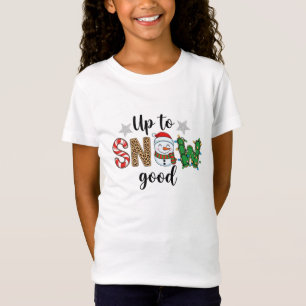 Bis zum Schnee Gute Kinder Shirt – Süßer Winter Sc