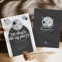 Bis zum Tod bringen uns Party Disco Spiders Hochze