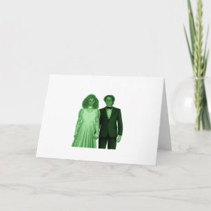 Bis zum Tod machen wir ein klassisches Design Karte