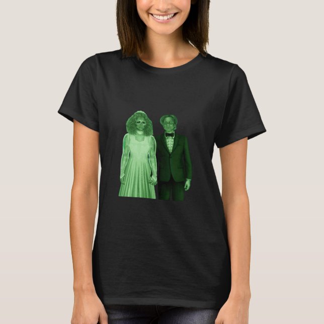 Bis zum Tod machen wir ein klassisches Design T-Shirt (Vorderseite)