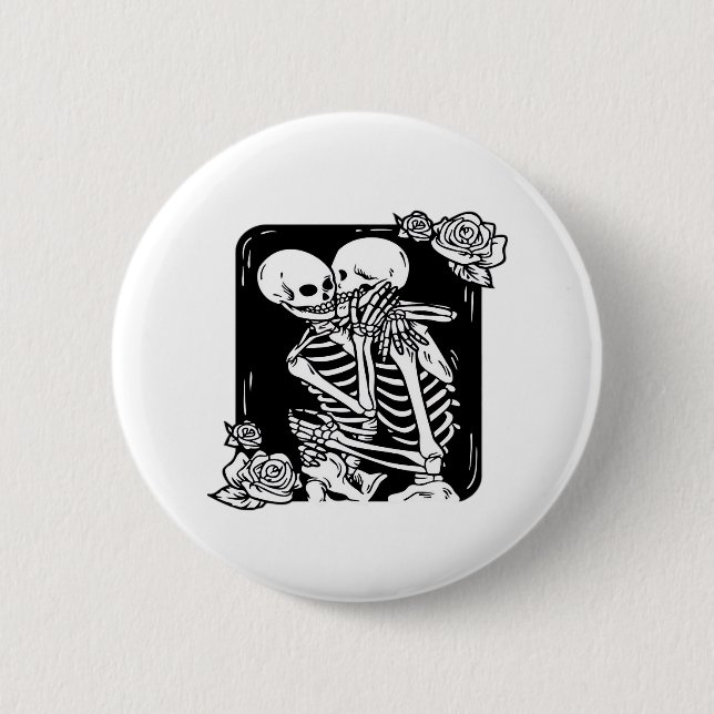 Bis zum Tod machen wir lustiges Design Button (Vorderseite)