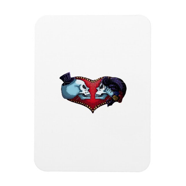 Bis zum Tod machen wir Teil (Back Bg Variant) Graf Magnet (Vertikal)