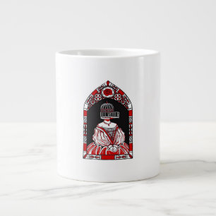 Bis zum Tod machen wir Teil gekämmte Vögel klassis Jumbo-Tasse