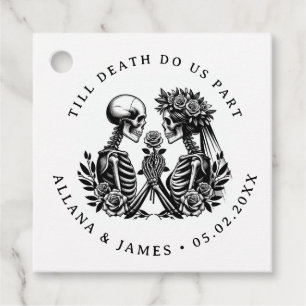 Bis zum Tod machen wir Teil gothisch Geschenkanhänger