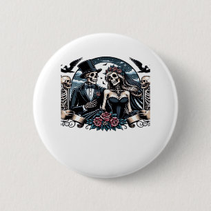 Bis zum Tod machen wir Teil - gotische Liebe Button