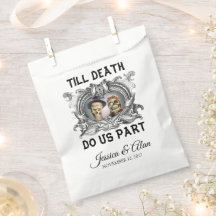 Bis zum Tod machen wir Teil Halloween Hochzeit