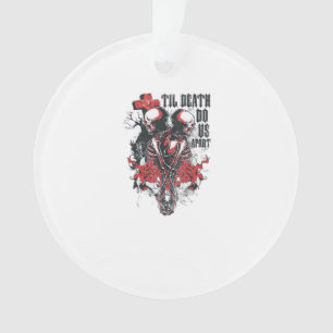 Bis zum Tod machen wir Teil - Minimalistisches Ske Ornament