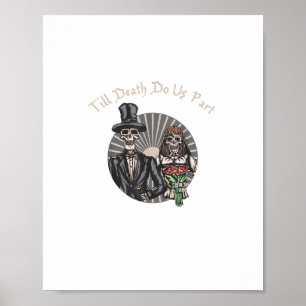 Bis zum Tod machen wir Teil - Neugeborener Schädel Poster