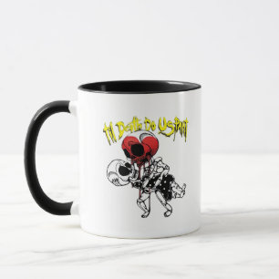 Bis zum Tod machen wir Teil - Skelettknochen für i Tasse