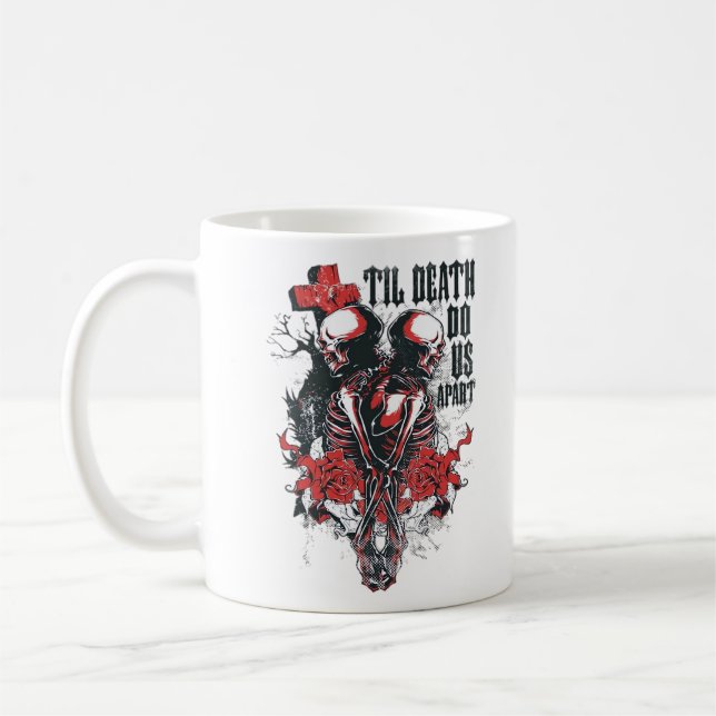 Bis zum Tod tun uns als Teil Kaffeetasse (Links)