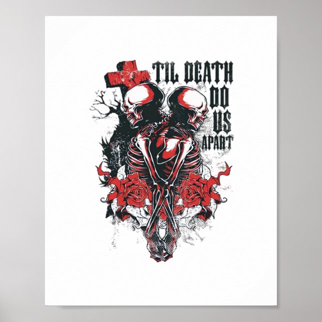 Bis zum Tod tun uns als Teil Poster (Vorne)