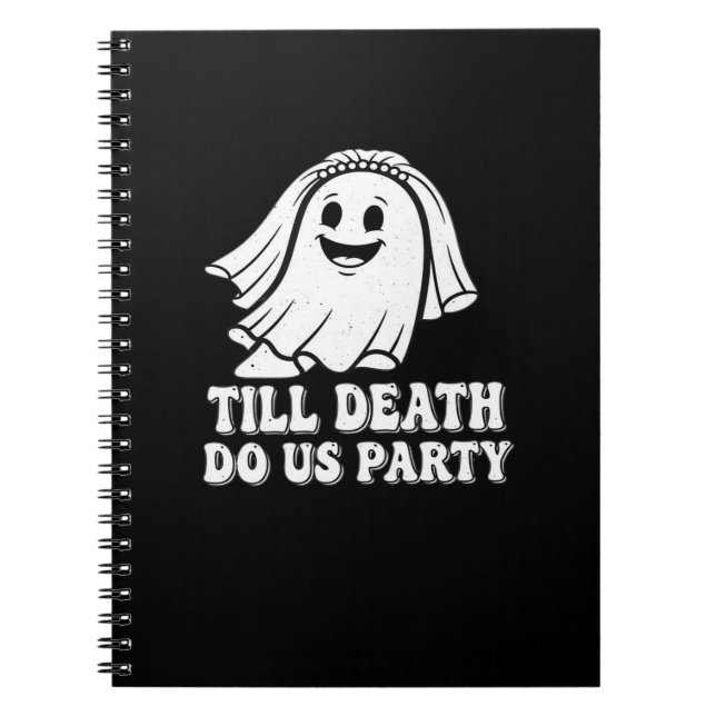 Bis zum Tod tun uns Party Classic Notizblock (Vorderseite)
