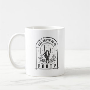 Bis zum Tod tun uns Party Geschenke Retro Bachelor Kaffeetasse