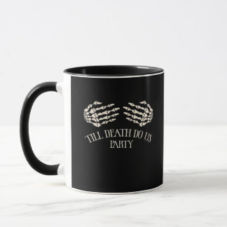 Bis zum Tod tun uns Party Halloween-Party Tasse