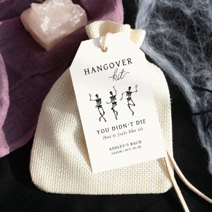 Bis zum Tod tun uns Party Hangover Kit Geschenkanhänger