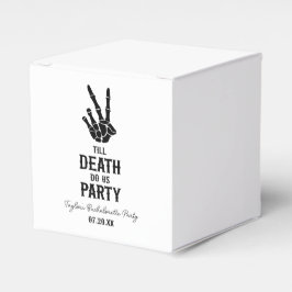 Bis zum Tod tun uns Party Skelett Junggeselinnen-A Geschenkschachtel