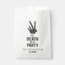Bis zum Tod tun uns Party Skelett Junggeselinnen-A