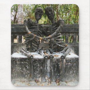 Bis zum Tod tun uns Teil ... Nong Khai, Thailand Mousepad