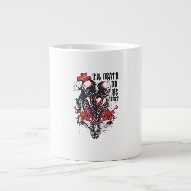 Bis zum Tod tun wir als Classic Jumbo-Tasse (Vorderseite)