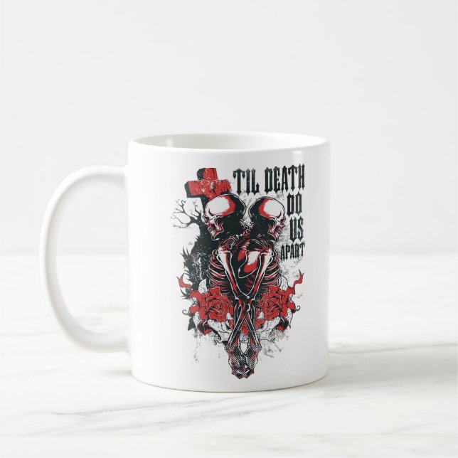 Bis zum Tod tun wir als Classic Kaffeetasse (Links)