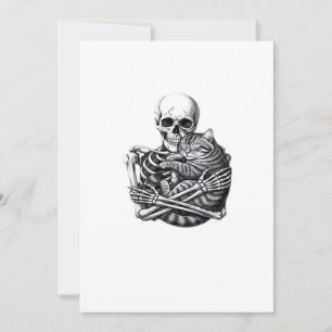 Bis zum Tod tun wir klassisch und teuer Feiertagskarte