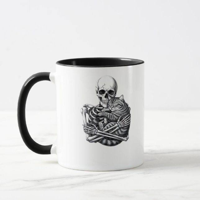 Bis zum Tod tun wir klassisch und teuer Tasse (Links)