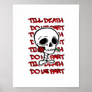 Bis zum Tod tun wir Teil Classic - Basic Halloween Poster