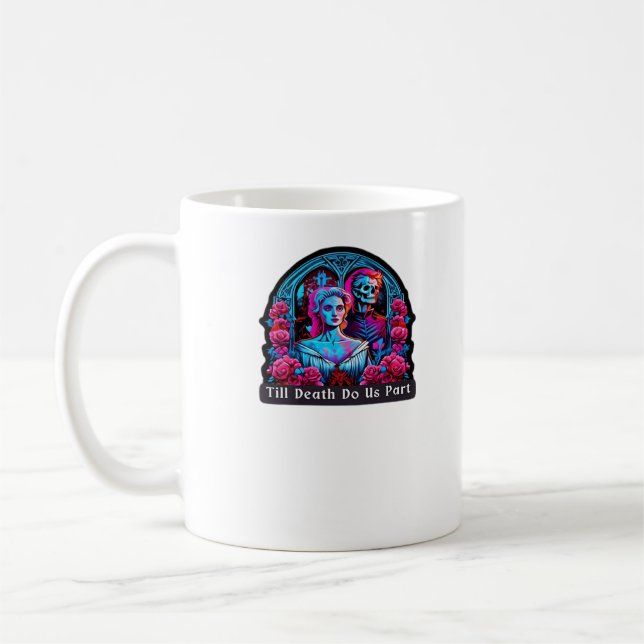 Bis zum Tod tun wir Teil Classic - Faultier & Seel Kaffeetasse (Links)