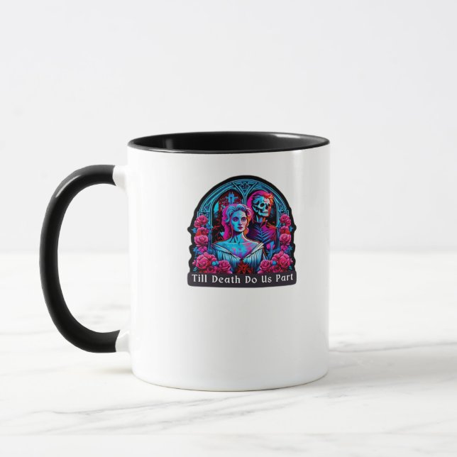 Bis zum Tod tun wir Teil Classic - Faultier & Seel Tasse (Links)