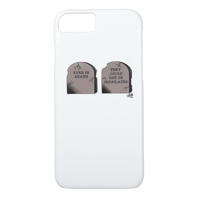 Bis zum Tod tun wir Teil Classic - Funny Skelett C Case-Mate iPhone Hülle (Rückseite)