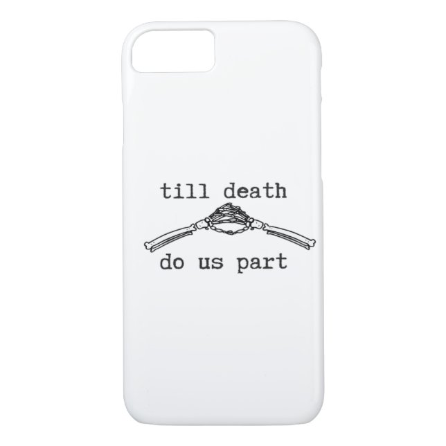 Bis zum Tod tun wir Teil Classic - gotische Romanc Case-Mate iPhone Hülle (Rückseite)