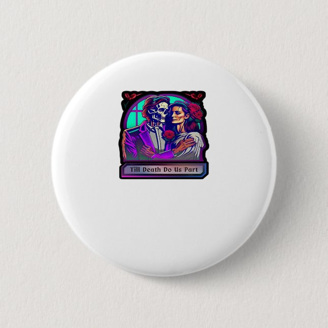 Bis zum Tod tun wir Teil Classic - Grundästhetik Button (Vorderseite)