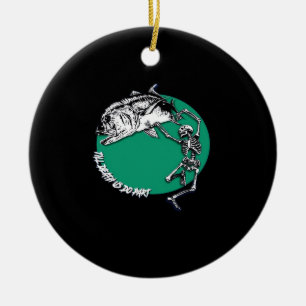 Bis zum Tod tun wir Teil Classic Keramik Ornament