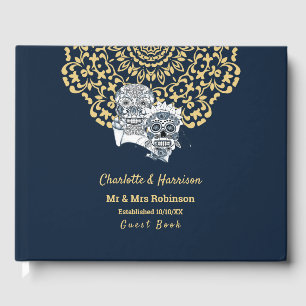 Bis zum Tod tun wir Teil Zuckerkullen Hochzeit Gästebuch
