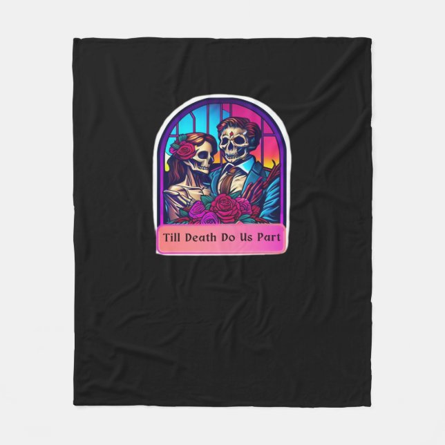 Bis zum Tod tun wir teilweise klassisch Fleecedecke (Vorderseite)