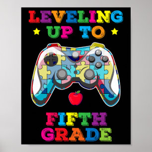 Bis zur fünften Klasse des Autismus-Gamers CCK bis Poster