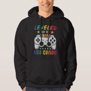 Bis zur fünften Stufe des Videospiels in der Schul Hoodie