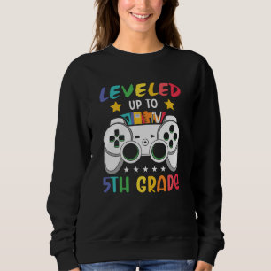 Bis zur fünften Stufe des Videospiels in der Schul Sweatshirt