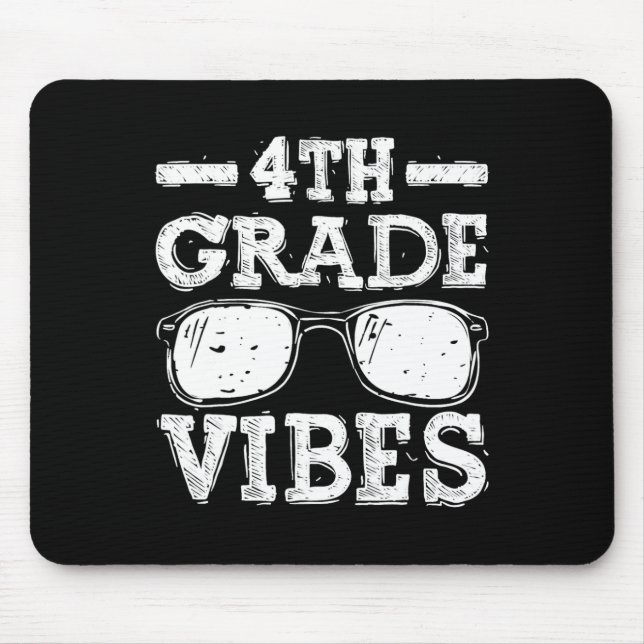 bis zur Schule 4. Klasse 1 Mousepad (Vorne)