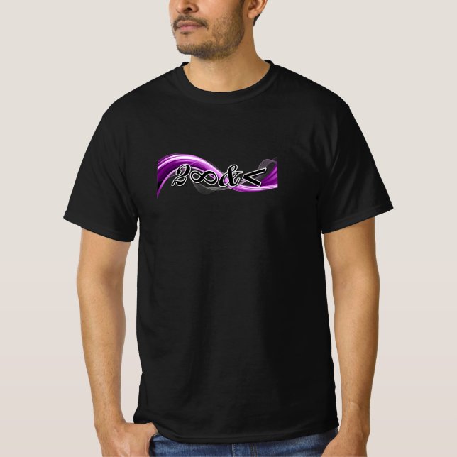 Bis zur Unendlichkeit und darüber hinaus T-Shirt (Vorderseite)