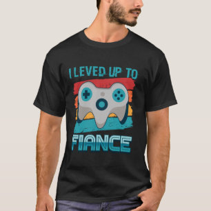 Bis zur Verlobte frisch Verlobte Paare Boyfrie T-Shirt