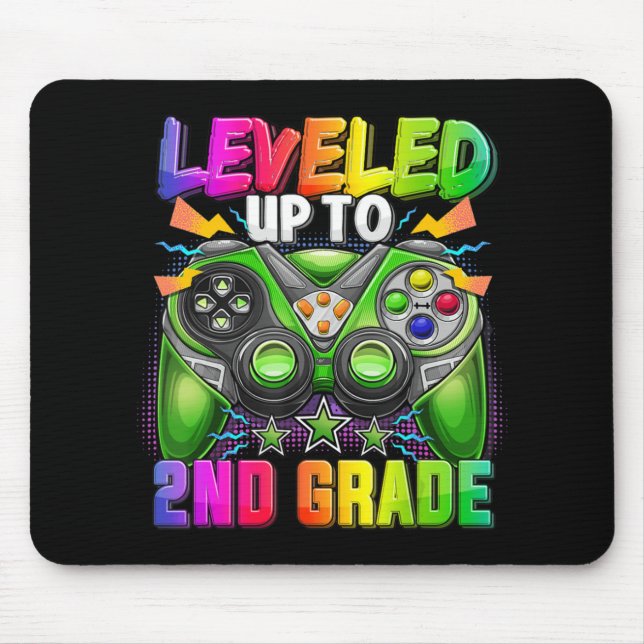 Bis zur zweiten Stufe des Gamers zurück in die Sch Mousepad (Vorne)