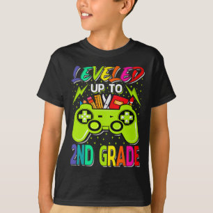 Bis zur zweiten Stufe des Gamers zurück in die Sch T-Shirt