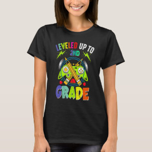 Bis zur zweiten Stufe des Gamers zurück in die Sch T-Shirt