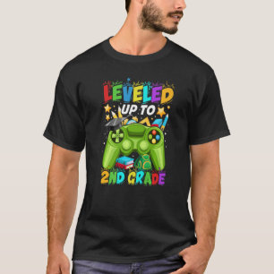 Bis zur zweiten Stufe des Gamers zurück in die Sch T-Shirt