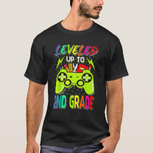 Bis zur zweiten Stufe des Gamers zurück in die Sch T-Shirt