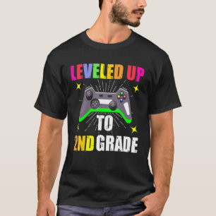 Bis zur zweiten Stufe des Gamers zurück zu den Sch T-Shirt